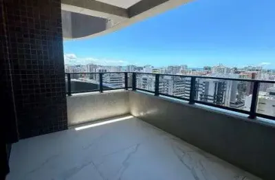 Apartamento 136m², 3 suítes, varanda gourmet e vista mar – ponta verde