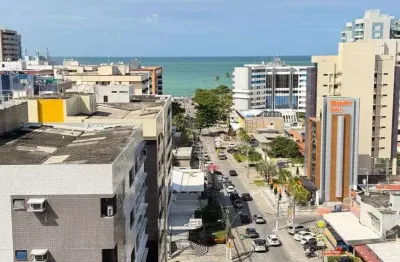 Lindo apartamento de 1 quarto com vista definitiva para o mar
