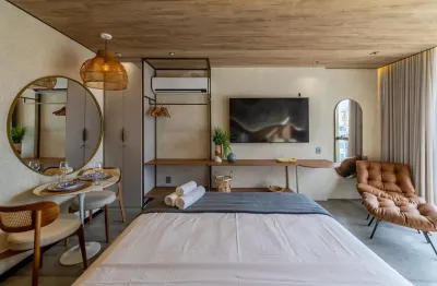 Studio de Alto Padrão Beira-Mar na Pajuçara – Ideal para Morar ou Investir