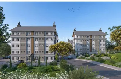 Apartamento com 2 quartos à venda na rua tannenwald, pousada da neve, nova petrópolis, 65 m2 por r$ 420.000