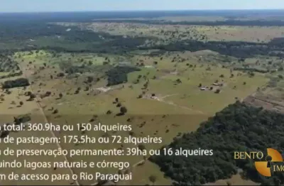 Fazenda à venda, 3609000 m² por r$ 12.000.000,00 - zona rural - cáceres/mt