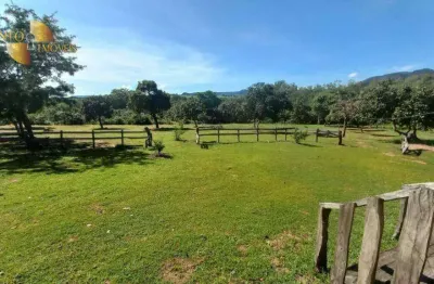 Chácara à venda, 30000 m² por r$ 300.000,00 - zona rural - chapada dos guimarães/mt