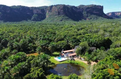 Chácara com 6 dormitórios à venda, 67000 m² por r$ 3.000.000 - zona rural - cuiabá/mt