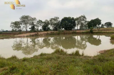 Fazenda á 40km de varzea grande à venda, 2650000 m² por r$ 10.000.000 - zona rural - jangada/mt