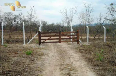 Terreno à venda, 44998 m² por r$ 450.000,00 - zona rural - cuiabá/mt