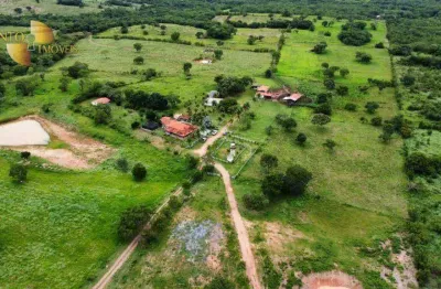 Fazenda com 4 dormitórios à venda, 2240000 m² por r$ 6.000.000,00 - zona rural - acorizal/mt