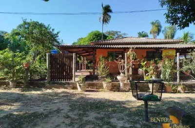 Sítio à venda, 300000 m² por r$ 1.250.000,00 - zona rural - santo antônio do leverger/mt