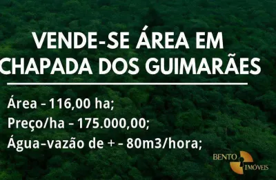 Área à venda, 116 m² por r$ 20.000.000 - zona rural - chapada dos guimarães/mt
