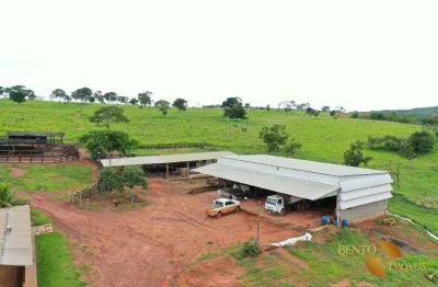 Fazenda à venda, 10500000 m² por r$ 20.000.000 - zona rural - poxoréu/mt