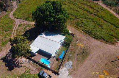 Fazenda com 3 dormitórios à venda, 6565599 m² por r$ 20.000.000 - zona rural - santo antônio do leste/mt