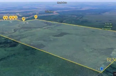 Fazenda à venda, 55710000 m² por r$ 80.000.000 - zona rural - cocalinho/mt