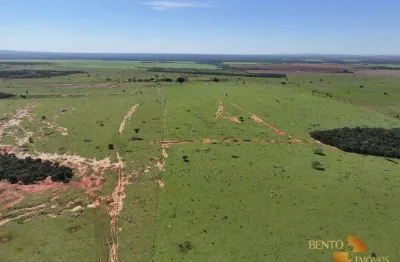 Fazenda para arrendamento, 43000000 m² por r$ 1.000/mês - zona rural - planalto da serra/mt