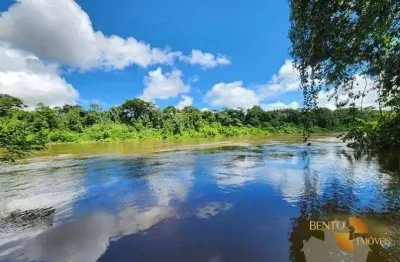 Sítio à venda, 440000 m² por r$ 950.000 - zona rural - nobres/mt