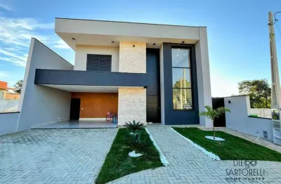 Casa com 3 dormitórios, 224 m² - venda por r$ 1.290.000,00 ou aluguel por r$ 6.500,00/mês - tropicália garden - boituva/sp