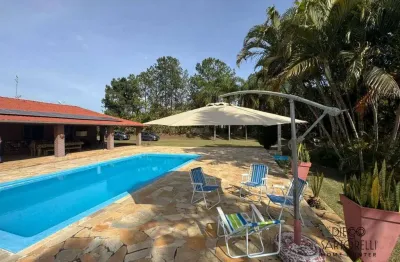 Chácara com 3 dormitórios à venda, 5000 m² por r$ 1.700.000,00 - chácara dos pinhais - boituva/sp