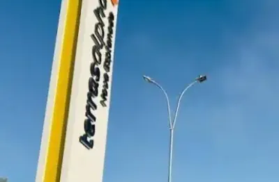 Terreno 304 m² — condomínio terras alpha nova esplanada, pronto para construir