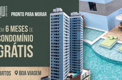 Apartamento pronto para morar, 2 quartos sendo 1 suíte.