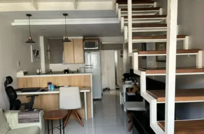 Condomínio villagio ii em moema, apartamento de 38m² com 1 suíte, 1 vaga.