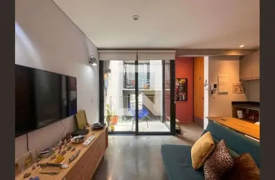 Apartamento com 1 quarto à venda na Rua Ribeiro do Vale, 470, Brooklin, São Paulo