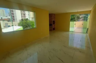 Cobertura com 140m², elevador, churrasqueira, 3 dormitórios sendo 1 suíte e 2 vagas de garagem