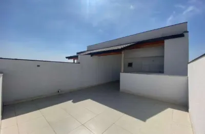 Cobertura sem condomínio, 69 m² interno e 69 m² com um  quintal