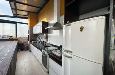 Cobertura com 2 quartos à venda na Alameda Sebastião do Amaral, 91, Vila Tibiriçá, Santo André