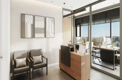 Condomínio h paulista em paraíso - sala comercial de 57m² com banheiro.