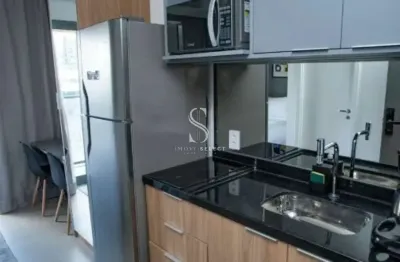 Condominio on paulista no paraíso, studio mobiliado de 20m² com 1 dormitório, sem vaga.
