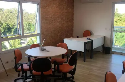 Sala comercial para locação em santo amaro, 40 metros e 1 vaga de garagem no edifício neo offices adolfo pinheiro