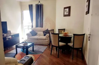Apartamento de 2 quartos c/ planejados, sala com sacada e 1 vaga no res. hortolândia ii