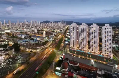 Apartamento na planta para venda em camboriú, monte alegre, 2 dormitórios, 1 suíte, 2 banheiros, 1 vaga