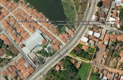 Terreno comercial para alugar na avenida godofredo maciel, 4801, mondubim, fortaleza por r$ 20.000