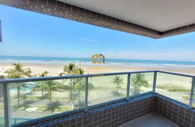 Apartamento frente mar em jardim real, praia grande/sp