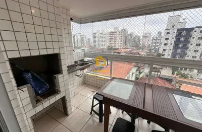 Apartamento com 2 quartos à venda na rua alberto santos dumont, guilhermina, praia grande, 98 m2 por r$ 685.000