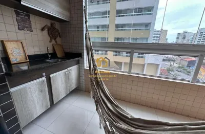 Apartamento com 2 quartos à venda na rua colômbia, guilhermina, praia grande, 76 m2 por r$ 460.000