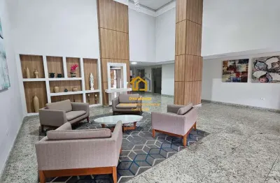 Apartamento padrão no bairro guilhermina, praia grande/sp