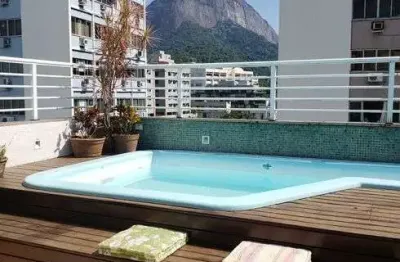 Cobertura duplex para venda possui 216 metros quadrados com 3 quartos em gávea - rio de janeiro - rj