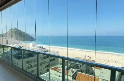 Luxo à beira-mar: apartamento de 256m² no leme com vista deslumbrante e localização privilegiada!
