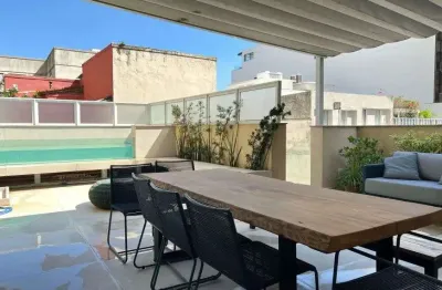 Triplex para venda tem 235 metros quadrados com 3 quartos em ipanema - rio de janeiro - rj