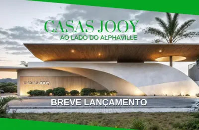 Condomínio de casas ao lado do alphaville - casas jooy  com 8 tipos de fachadas