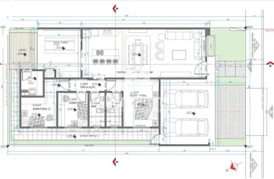 Casa em condomínio fechado com 3 quartos à venda no Contorno, Ponta Grossa 