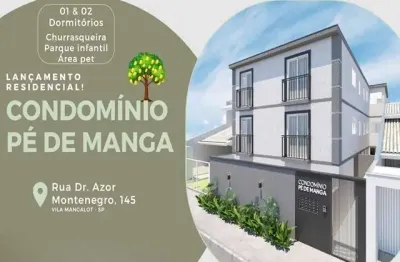 Apartamento com 1 quarto à venda na Rua Doutor Azor Montenegro, 145, Vila Mangalot, São Paulo