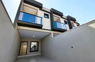Sobrado novo à venda no bairro do jardim maristela na rua horácio romeu 186