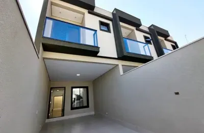 Sobrado novo à venda no bairro do jardim maristela na rua horácio romeu 188,