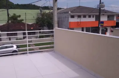 Ótimo sobrado centro de guaratuba, 3 quartos, 2 banheiros,  sala comercial