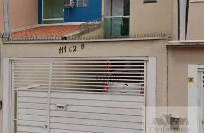 Sobrado para venda em santo andré, parque oratório, 2 dormitórios, 2 suítes, 3 banheiros, 2 vagas