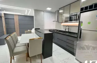 Cobertura utinga santo andre 3 dormitorios 2 vagas mobiliada