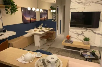 Apartamento vila america santo andre minha casa minha vida 2 dormitorios com sacada e vaga