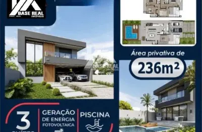 Casa em condomínio fechado com 3 quartos à venda na Avenida União Pan-americana, Colônia Dona LuÍza, Ponta Grossa
