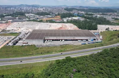 Galpão / barracão para locação em mauá, loteamento industrial coral